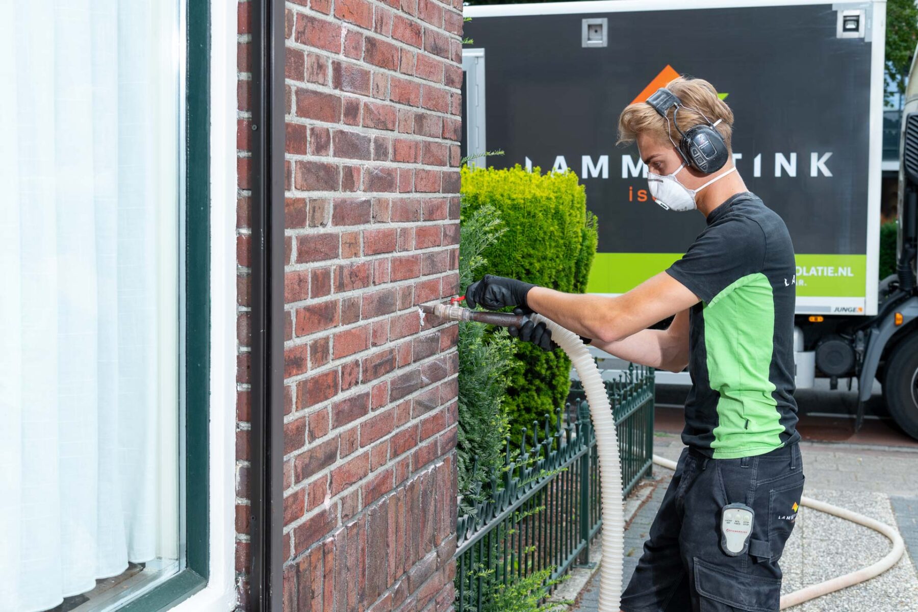spouwmuurisolatie door Lammertink Isolatie
